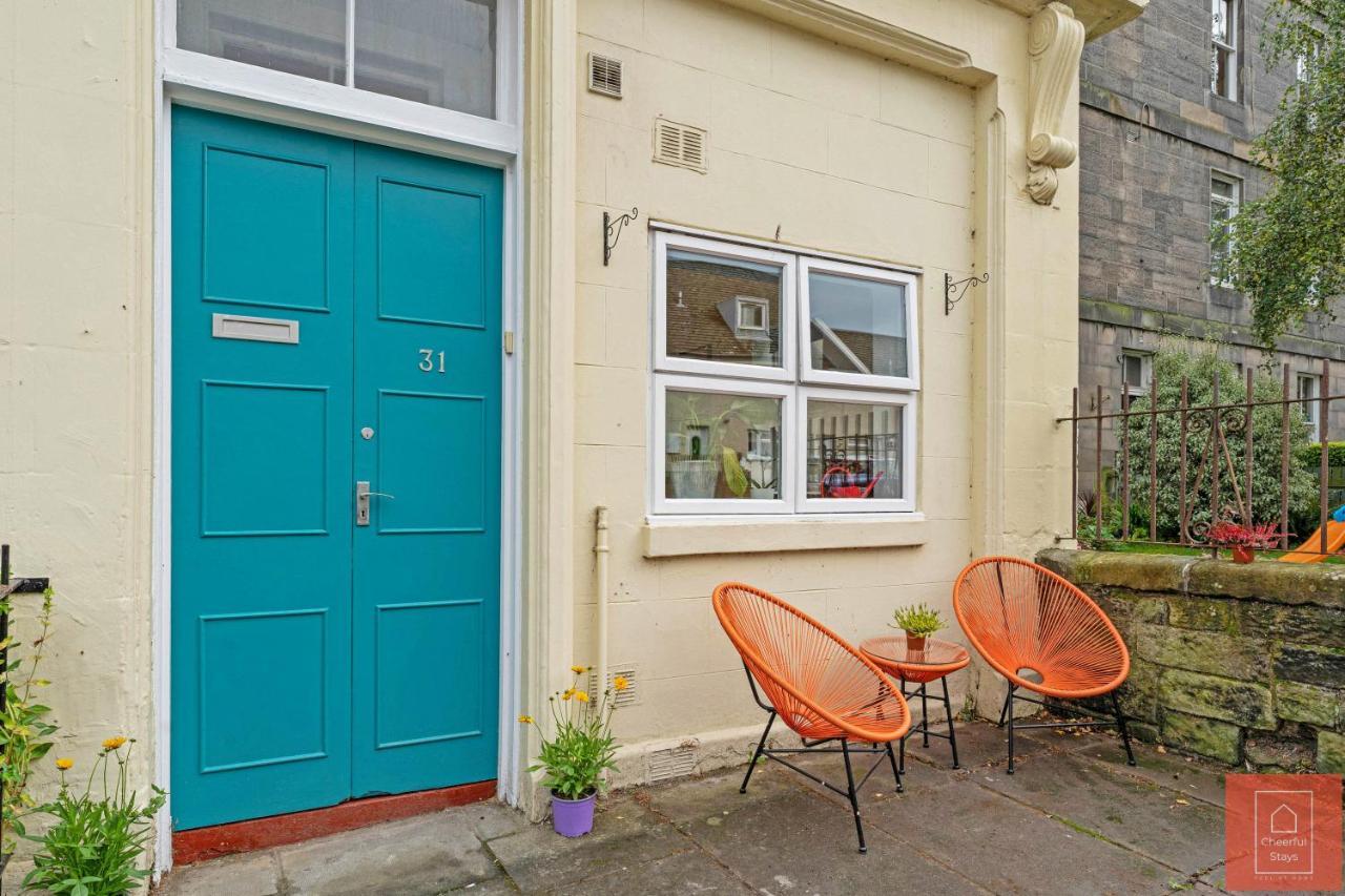 Cheerful Stays: Spacious Flat In Vibrant Leith Edinburgh Eksteriør billede